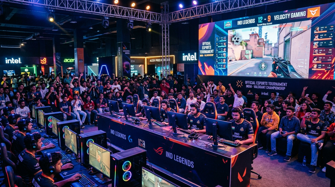 Esports tournament at ByteVault Bangalore